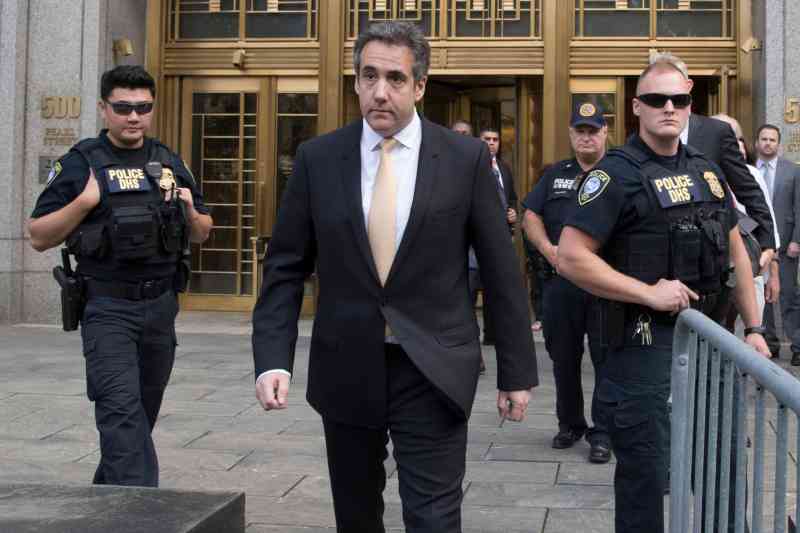 Cohen se ha declarado culpable de fraude en las finanzas de campaña